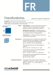 Abbildung: FinanzRundschau (FR)