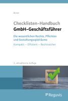 Abbildung: Checklisten Handbuch GmbH-Geschäftsführer 