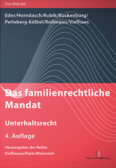 Abbildung: Das familienrechtliche Mandat - Unterhaltsrecht 