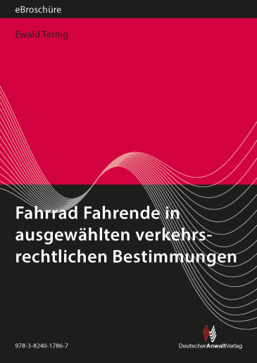  Fahrrad Fahrende in ausgewählten verkehrsrechtlichen Bestimmungen