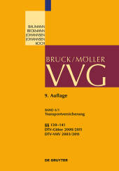 Abbildung: Bruck/Möller VVG Bd. 6/1
