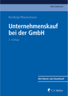 Unternehmenskauf bei der GmbH