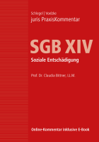 Abbildung: juris PraxisKommentar SGB XIV - Soziale Entschädigung