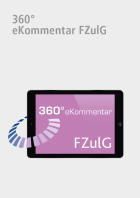 360° FZulG eKommentar