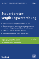Steuerberatervergütungsverordnung