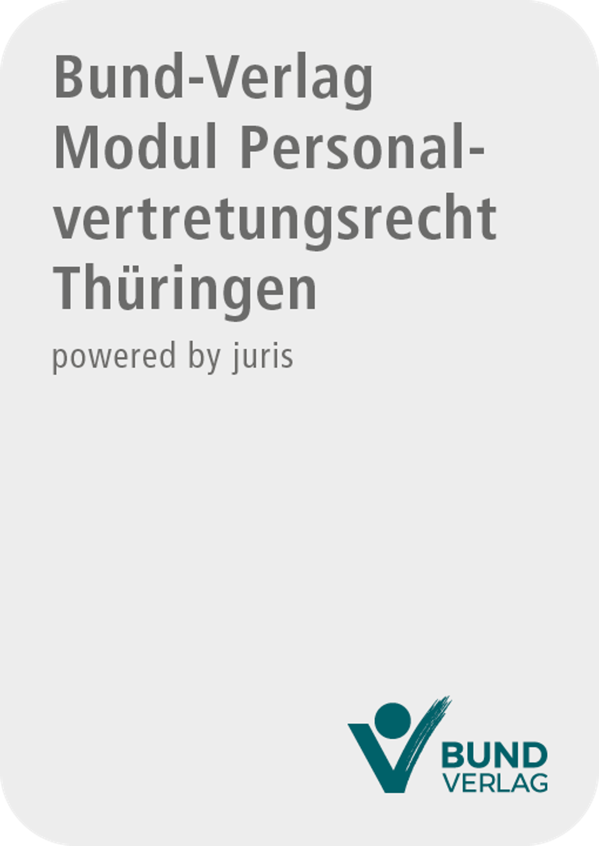 Bund-Verlag Modul Personalvertretungsrecht 